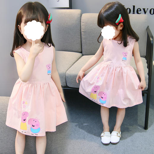 裁缝学苑 TW17女童连衣裙公主裙1:1实物服装纸样剪裁图纸牛皮纸样 商品图8