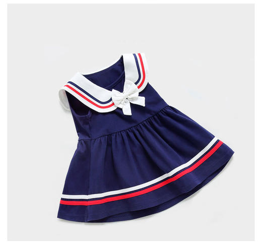 裁缝学苑 TW20婴儿海军风裙子1:1实物服装纸样剪裁图纸牛皮纸样 商品图6