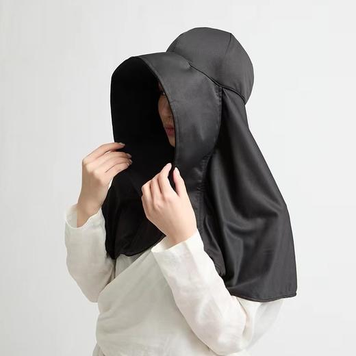 积分兑换 进口正品 23年新款 UVCUT披肩帽防晒帽 99%抗UV 商品图5