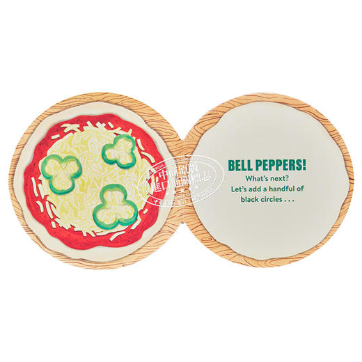 【中商原版】Made with Love: Pizza! 异形书：好吃的比萨饼 英文原版 儿童绘本 活动与玩具书 0-3岁 商品图5