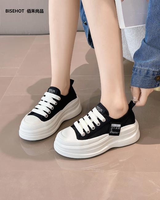 新品百搭厚底增高女式休闲网鞋997B32596 商品图2