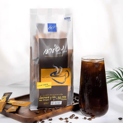 泰国高崇牌速溶黑咖啡100g 商品图0