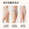 奶糖派蕾丝无痕内裤女纯棉里裆清爽透气中低腰女士少女三角裤 商品缩略图4