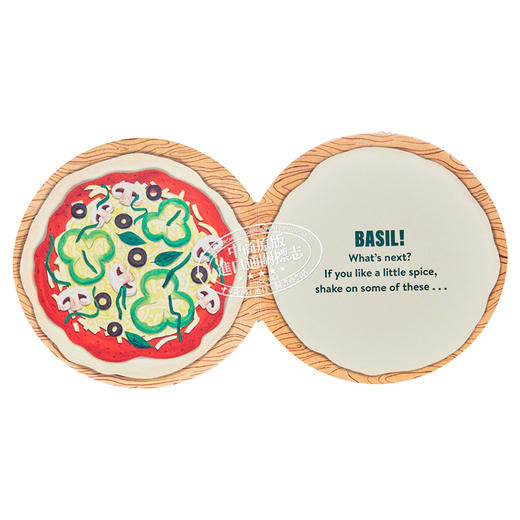 【中商原版】Made with Love: Pizza! 异形书：好吃的比萨饼 英文原版 儿童绘本 活动与玩具书 0-3岁 商品图6