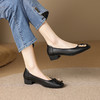 ZHR女鞋休闲小香风浅口单鞋女气质法式晚风软皮一脚蹬懒人鞋外穿 商品缩略图6