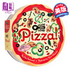 【中商原版】Made with Love: Pizza! 异形书：好吃的比萨饼 英文原版 儿童绘本 活动与玩具书 0-3岁 商品缩略图0
