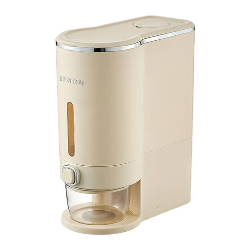 「大小两号！一键按压取米」家用米箱按压出米 防虫防潮杂粮大米收纳储米缸厨房用品密封米桶 商品图3