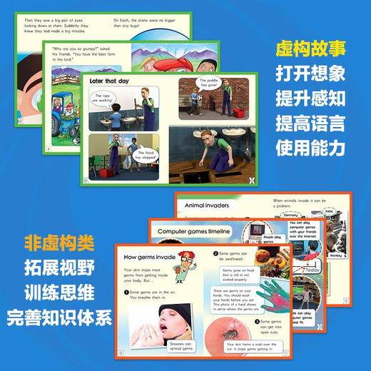 银盒号儿童英语分级读物 主题阅读提高篇 英国牛津大学出版社等 著 少儿英语 商品图4