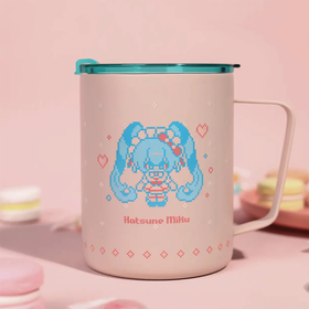 BEMOE 初音未来 甜蜜时刻系列 金属杯 杯具