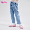 笛莎Deesha 童装女童长裤2023秋季新款中大童小女孩牛仔裤 商品缩略图1