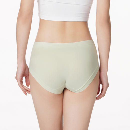 都市丽人内裤薄透丝滑磨毛锦泳单品内裤新年本命年红品LK25D8 商品图2