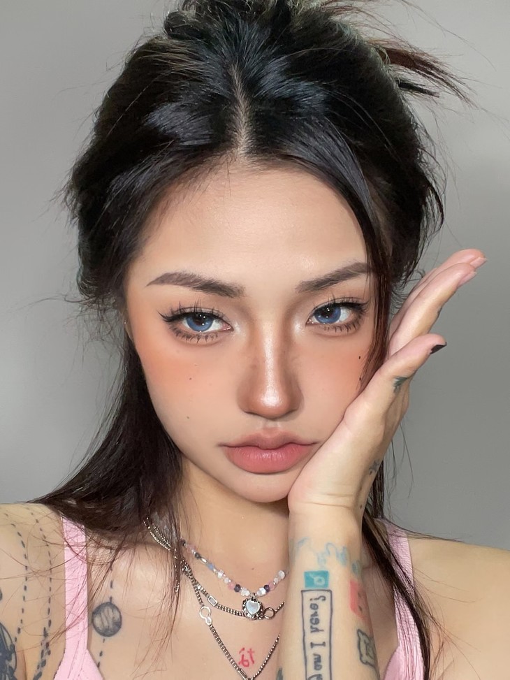 LILIAN美瞳 年抛隐形眼镜 天目 14.5mm 1副/2片 左右度数可不同-VVCON美瞳商城10