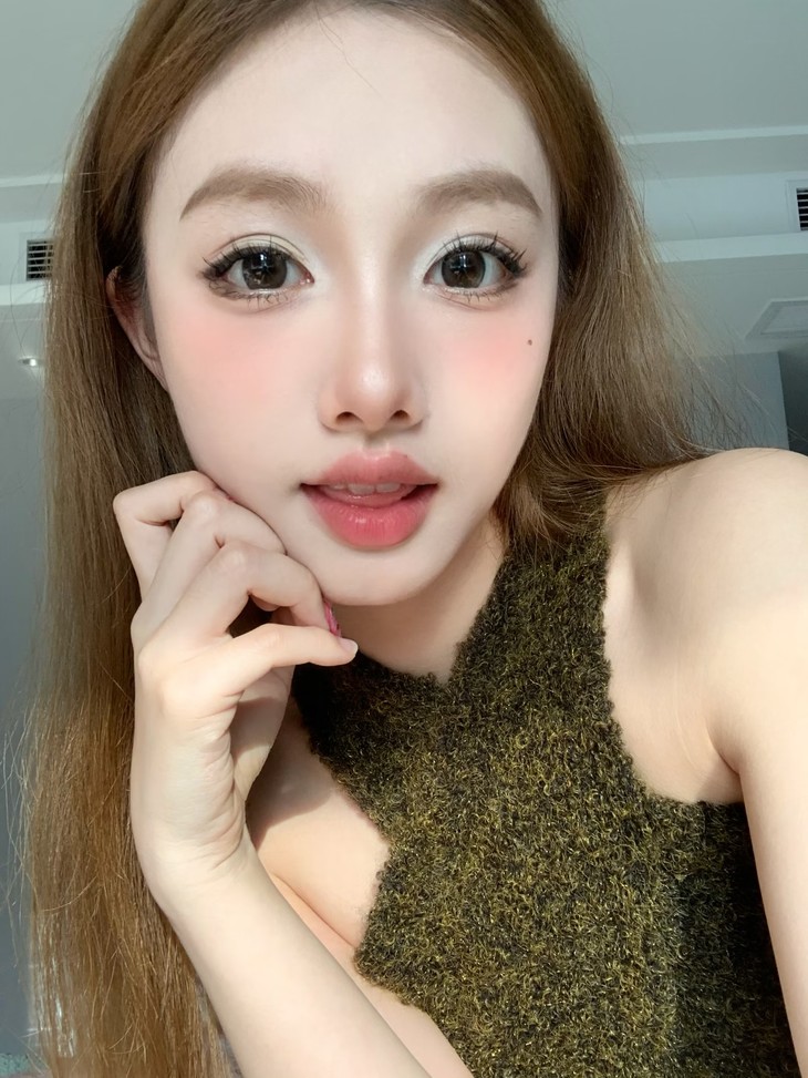 LILIAN美瞳 年抛隐形眼镜 珞咖 14.5mm 1副/2片 左右度数可不同-VVCON美瞳商城20