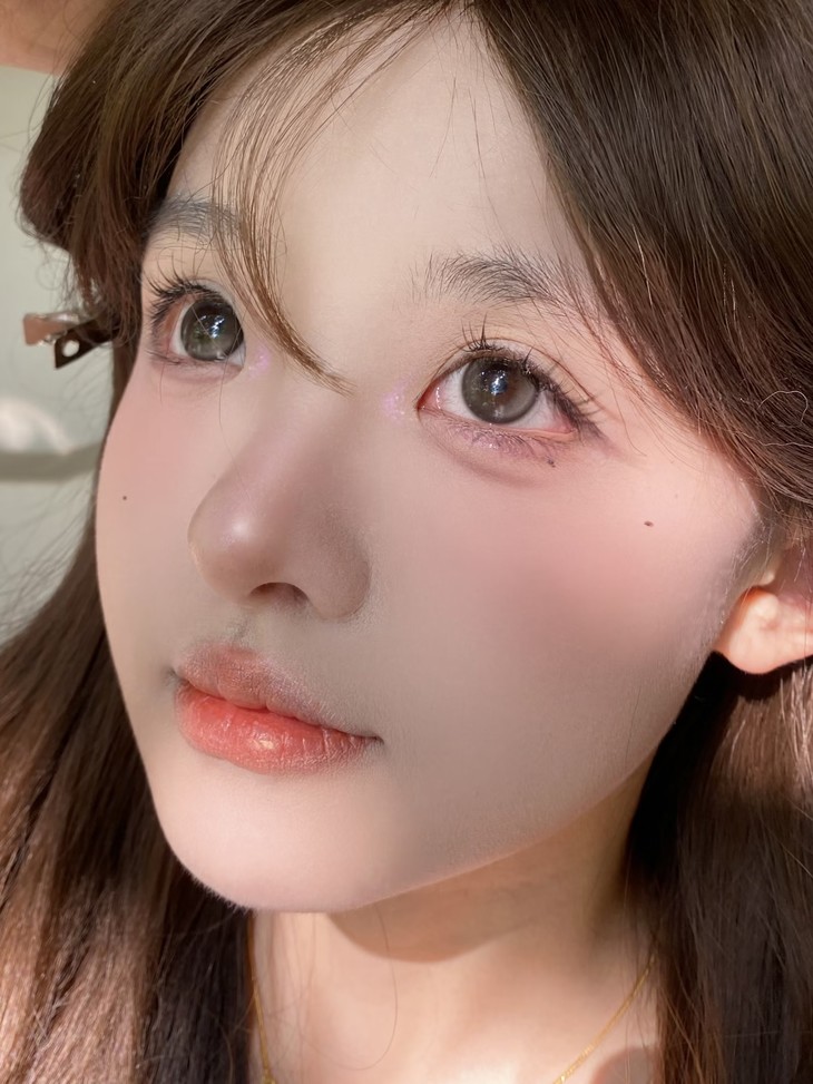 LILIAN美瞳 年抛隐形眼镜 珞咖 14.5mm 1副/2片 左右度数可不同-VVCON美瞳商城13