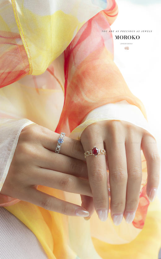 初雪与星星戒指 商品图3