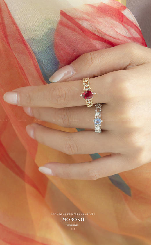 初雪与星星戒指 商品图2