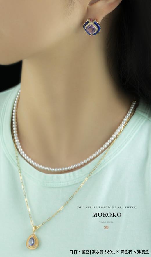 星空耳钉 商品图3