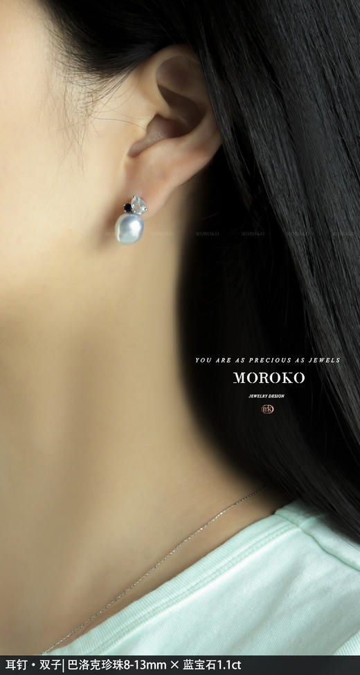 双子耳钉 商品图3