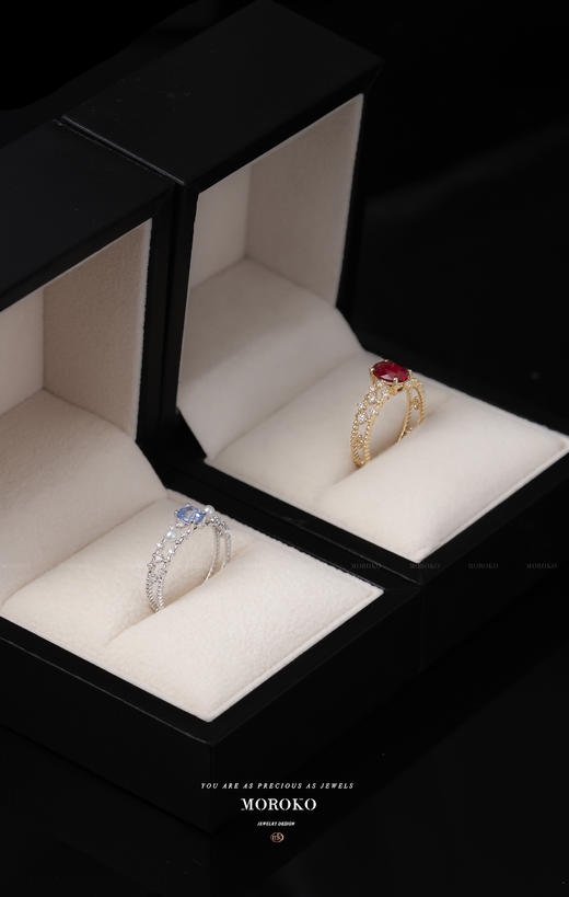 初雪与星星戒指 商品图1