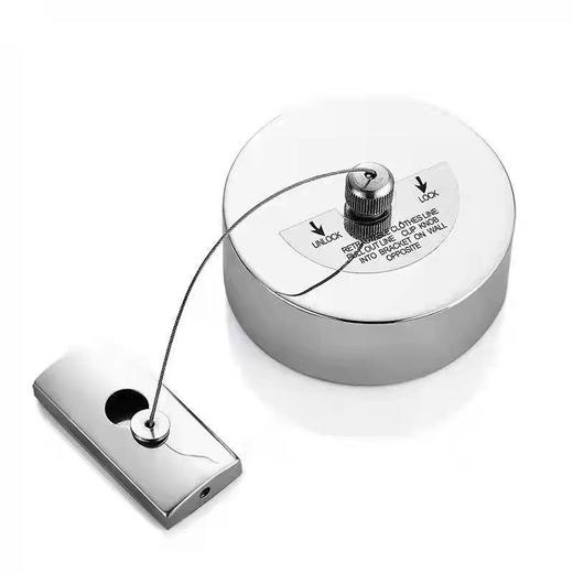 多功能可伸缩卫生间晾衣绳免打孔飘窗晾衣架阳台家用隐形晾衣绳 商品图7