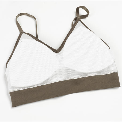 都市丽人时尚美搭无缝面料短抹胸无钢圈无排扣无尺码女士背心LV3AB2 商品图5