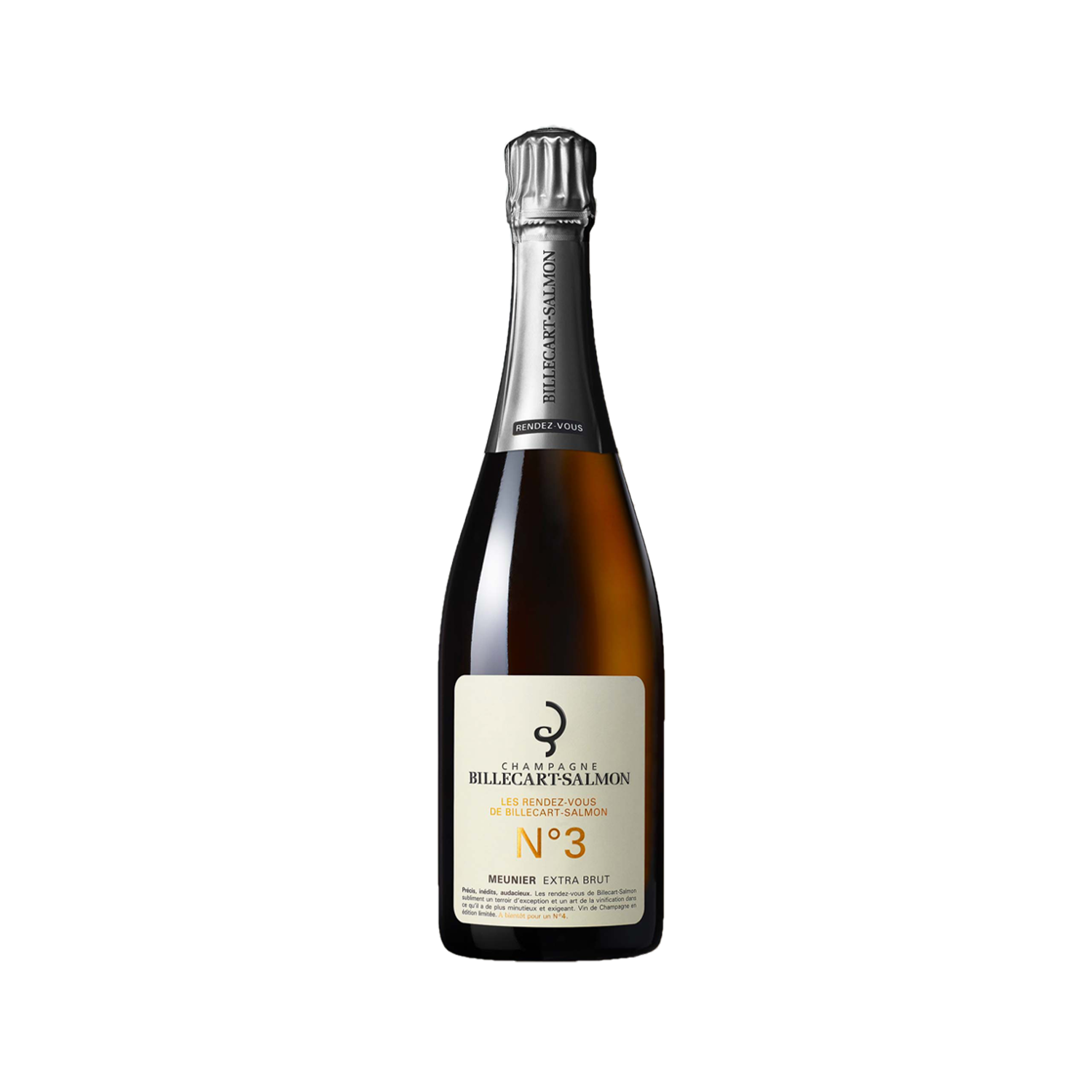 VIP专享 Billecart Salmon Les Rendez-Vous N°3 Meunier Extra Brut 沙龙贝尔之约3号莫尼耶天然型香槟