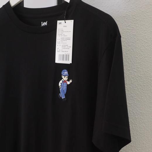 Lee商场同款22春夏男士短袖T恤圆领舒适休闲全棉LMT0043893RX00FK11000 商品图2