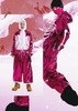 BSRABBIT 23-24 【JK041  PT027】 MELLOW SKULL HOODED JACKET  SUPER WIDE VENTILATION PANTS  HOT PINK 商品缩略图1