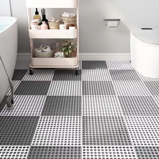 浴室防滑垫拼接脚垫家用卫生间厕所淋浴房洗澡间地垫防水隔水垫子 商品图2