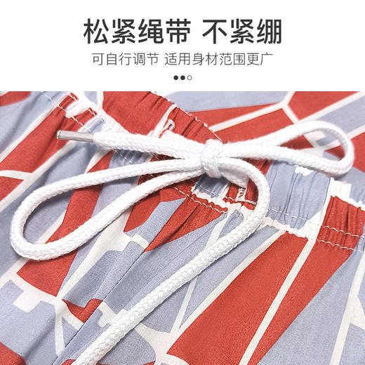 【梭织棉沙滩裤】爱帝家居短裤五分裤(男女同款) 商品图6
