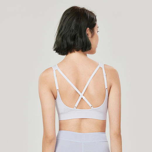 都市丽人时尚美搭无缝面料短抹胸无钢圈无排扣无尺码女士背心LV31B3 商品图2