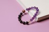 ZGT0092°黑檀|紫水晶手链手串 商品缩略图0