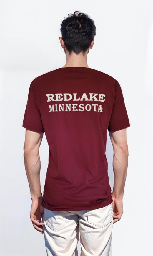 REDLAKE金色池塘T恤衫枣红色（男女同款） 商品图7