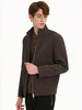 callisto咖色褶裥工艺棉服 FSFEP011C BR 商品缩略图1