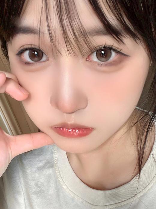 annakelly 荧光泡泡 好甜的棕色 半年抛 14.2mm 含硅水凝胶 商品图4