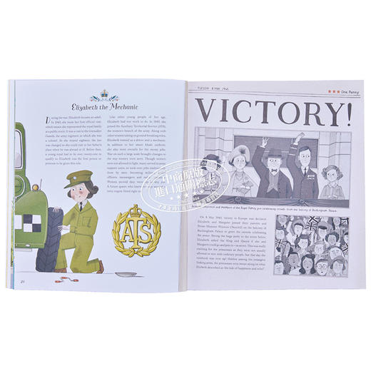 【中商原版】The Queen's Wardrobe The Story of Queen Elizabeth II and Clothes 伊丽莎白二世女王穿衣 英文原版 进口图书 商品图7