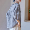 裁缝学苑AX96亚麻娃娃领衬衫纸样 女装衬衣新款小衫衣服版型打版 商品缩略图1