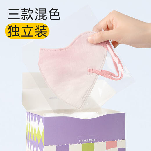 【会员秒杀】马赛克一次性防晒口罩女3D立体透气口罩（效期至26年3月） 商品图2