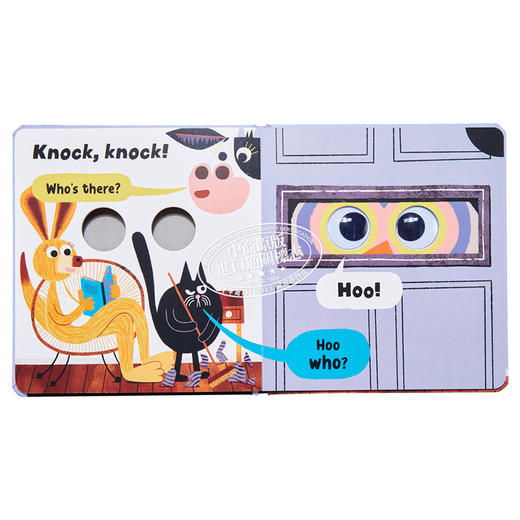 【中商原版】Rob Hodgson Knock Knock… whos there? 后面的是谁啊？英文原版 进口图书 儿童绘本 动物故事图画书 商品图7