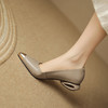 时尚气质，粗跟铁头单鞋LD-6377 商品缩略图6