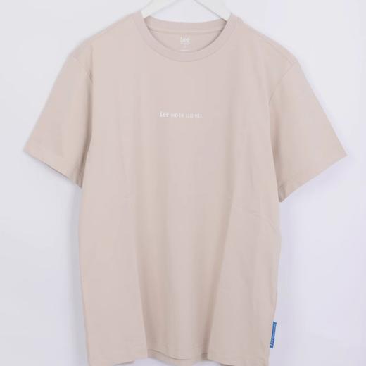 Lee23春夏新品男士时尚休闲短袖T恤纯棉多色圆领LMT0045563RX00F97W000 商品图1