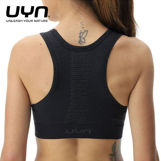 UYN加速系列一体式防震速干运动内衣女夏天薄款透气高弹紧身背心胸罩 商品图0