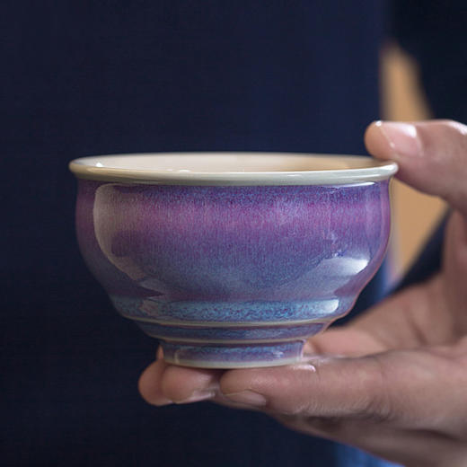 【问鼎钧瓷】鹅黄闲意主人杯 商品图1