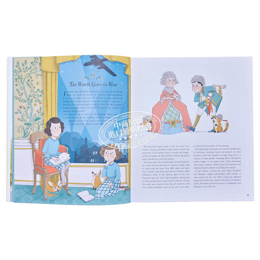 【中商原版】The Queen's Wardrobe The Story of Queen Elizabeth II and Clothes 伊丽莎白二世女王穿衣 英文原版 进口图书 商品图6