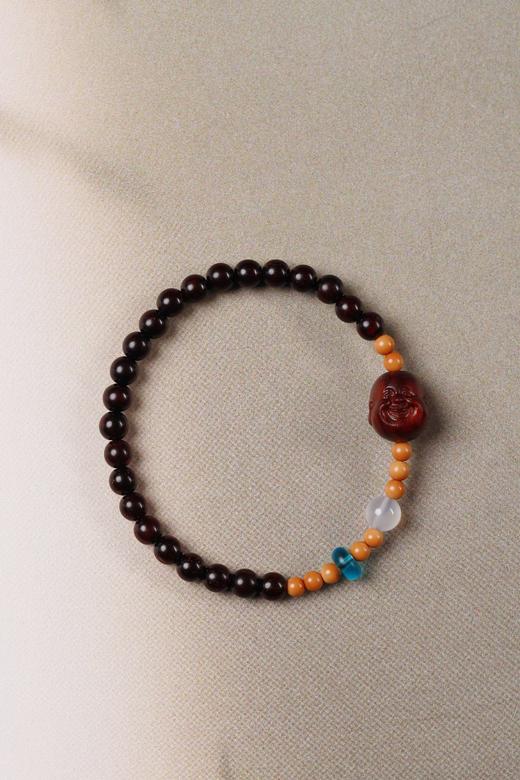 XYZT0493°紫檀橄榄核手链 商品图1