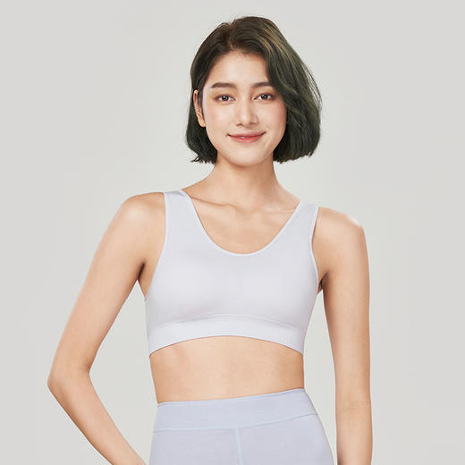 都市丽人时尚美搭无缝面料短抹胸无钢圈无排扣无尺码女士背心LV31B3 商品图0