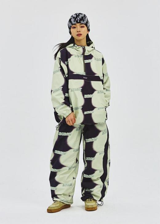 BSRABBIT 23-24 【JK081  PT060】【JK082  PT061】 BDT HOODED ANORAK JACKET  BDT 3D LOGO TRACK PANTS 商品图2