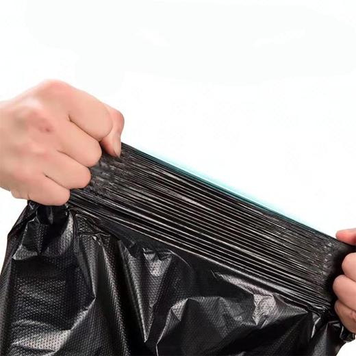 【日用百货】黑色背心式垃圾袋方便袋手提商家用塑料袋 商品图4