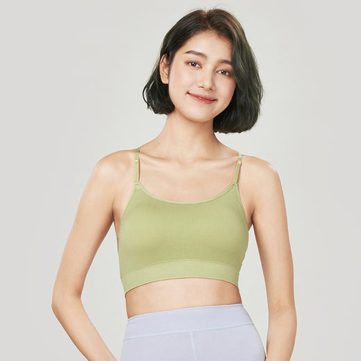 都市丽人时尚美搭无缝面料短抹胸无钢圈无排扣无尺码女士背心LV3AB1 商品图0