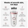 Braun博朗 Silk-épil 9系高端干湿两用脱毛器+比基尼修剪器 + 洗脸刷套装 商品缩略图4